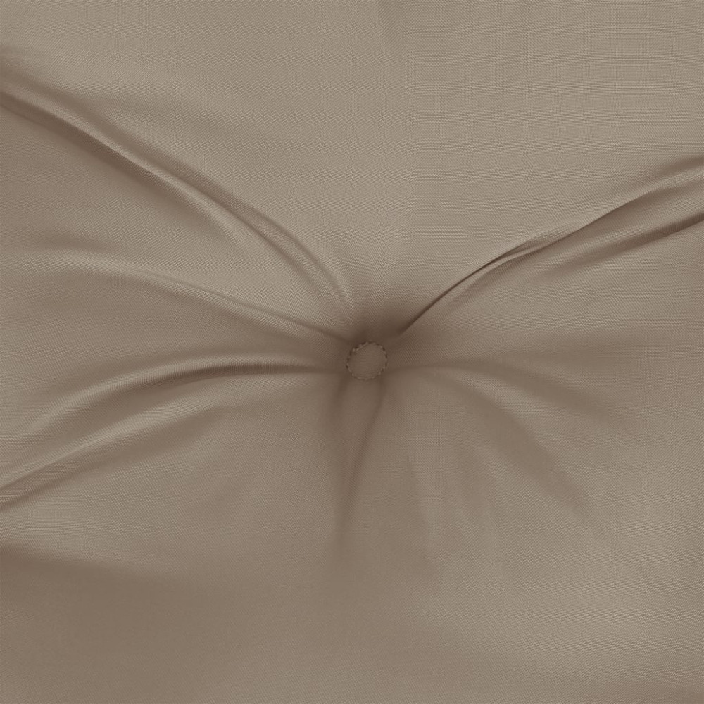 Produktbild för Stolsdynor 4 st taupe 50x50x7 cm oxfordtyg