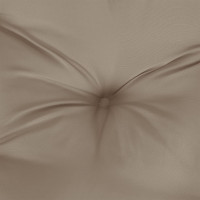 Produktbild för Stolsdynor 4 st taupe 50x50x7 cm oxfordtyg