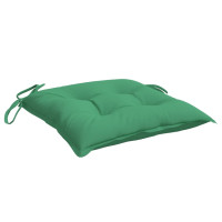 Produktbild för Stolsdynor 2 st grön 50x50x7 cm oxfordtyg