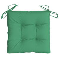 Produktbild för Stolsdynor 2 st grön 50x50x7 cm oxfordtyg