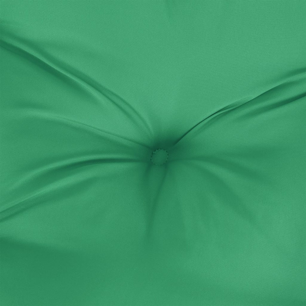 Produktbild för Stolsdynor 2 st grön 50x50x7 cm oxfordtyg