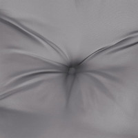 Produktbild för Bänkdyna för trädgården grå 150x(50+50)x7 cm oxfordtyg