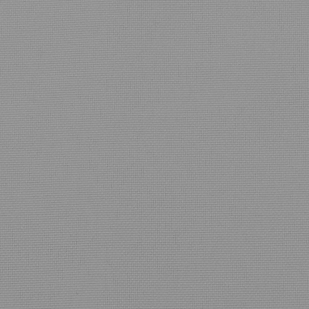 Produktbild för Bänkdyna för trädgården grå 200x(50+50)x7 cm oxfordtyg