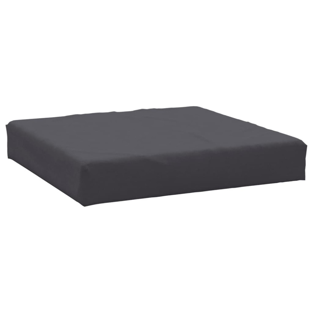 Produktbild för Palldyna antracit 60x60x6 cm oxfordtyg