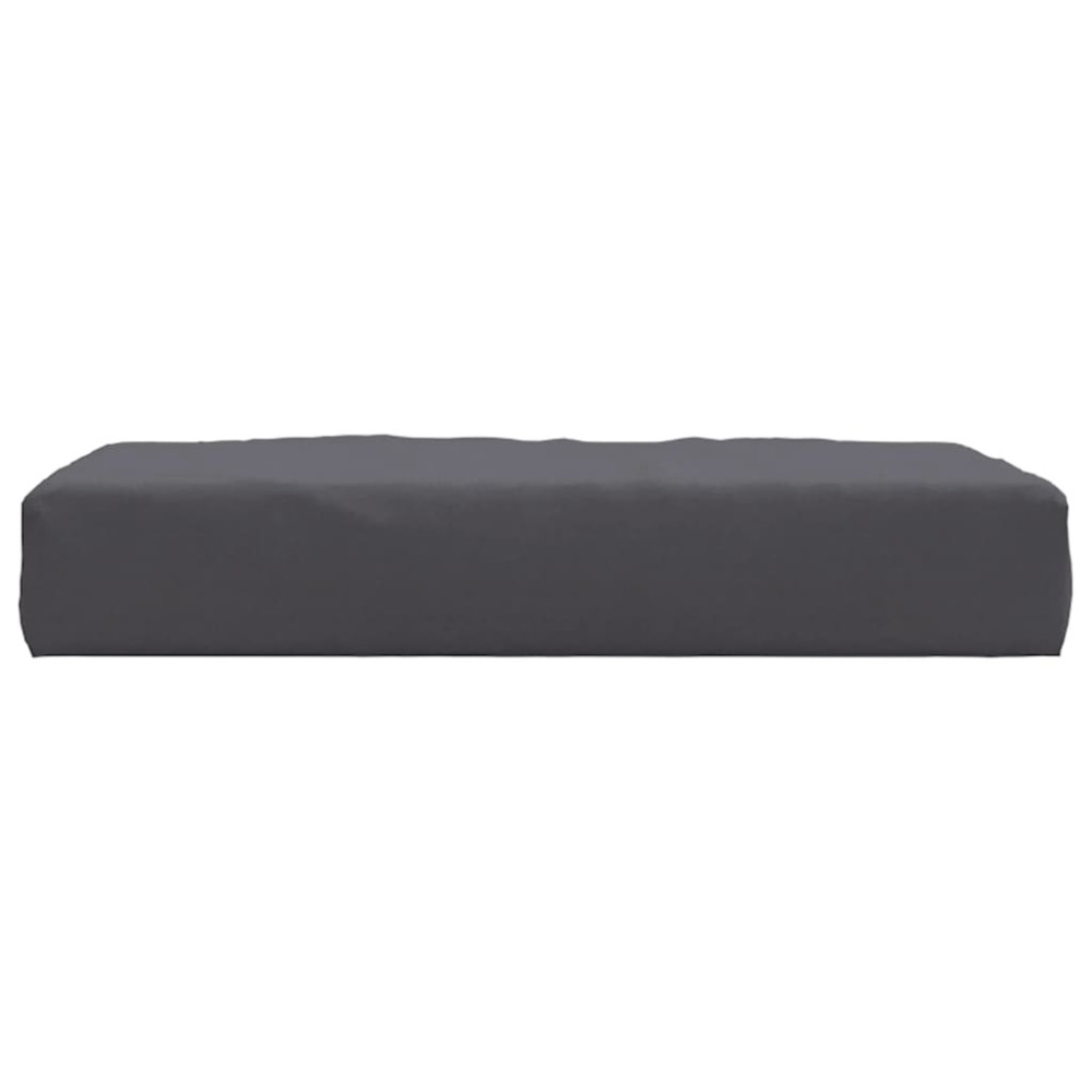 Produktbild för Palldyna antracit 60x60x6 cm oxfordtyg