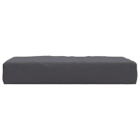 Produktbild för Palldyna antracit 60x60x6 cm oxfordtyg