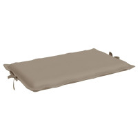 Produktbild för Solsängsdyna taupe 186x58x3 cm oxfordtyg