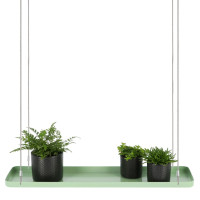 Miniatyr av produktbild för Esschert Design Hängande växtbricka rektangulär grön L