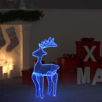 Produktbild för Juldekoration ren mesh 306 LED 60x24x89cm