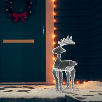 Produktbild för Juldekoration ren mesh 306 LED 60x24x89cm