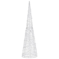 Produktbild för Ljuskon LED pyramid akryl varmvit 90 cm