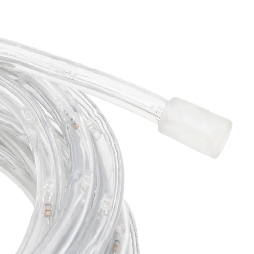 Produktbild för Ljusslang med 240 lysdioder kallvit 10 m PVC