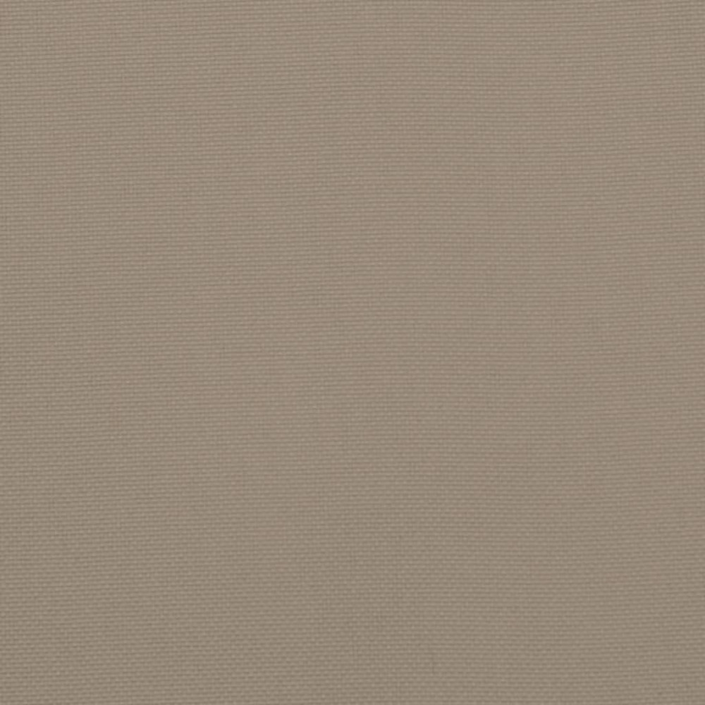 Produktbild för Rund dyna taupe Ø 60 x11 cm oxfordtyg