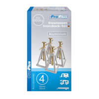 Produktbild för ProPlus Stödben/pallbock set aluminium 4 st 360803