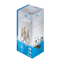 Produktbild för ProPlus Stödben/pallbock set aluminium 4 st 360803