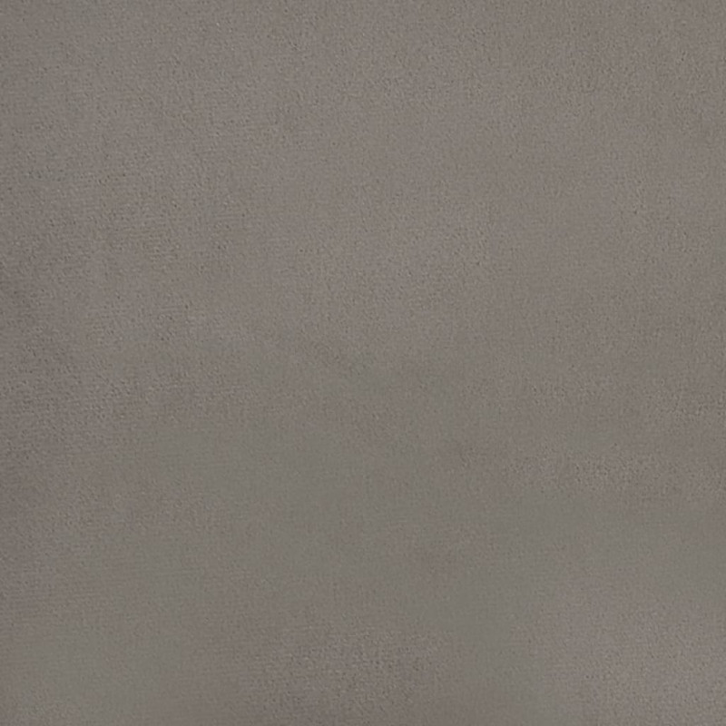 Produktbild för Prydnadskuddar 2 st ljusgrå Ø15x50 cm sammet