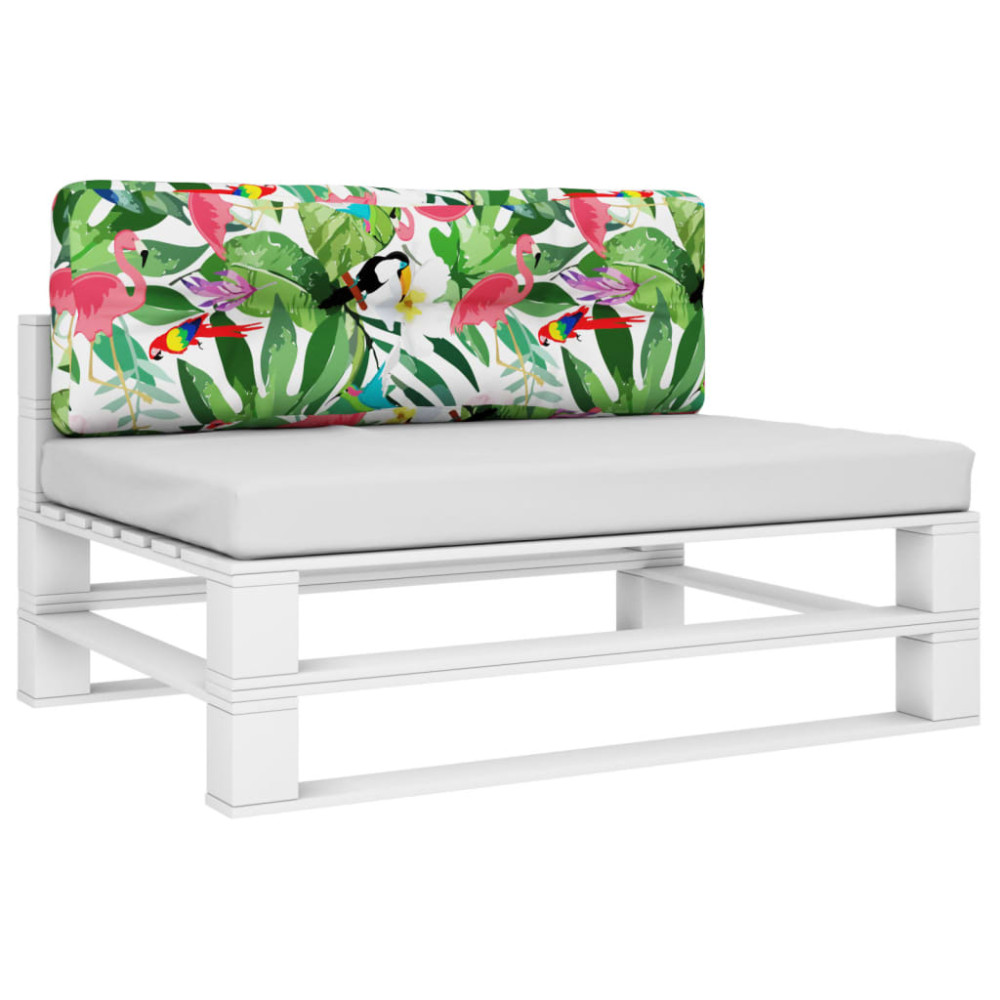 Produktbild för Palldyna flerfärgad 120x40x12 cm tyg