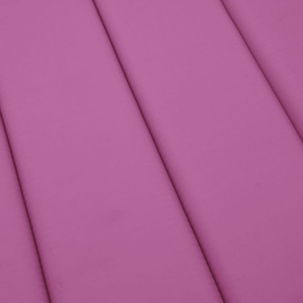 Produktbild för Solsängsdyna rosa oxfordtyg