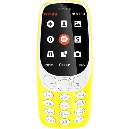 NOKIA Nokia 3310 6,1 cm (2.4") Gul Funktionstelefon