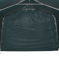 Produktbild för Vindskydd för boskap PVC 550 g/m² 3,3x3,2 m mörkgrön