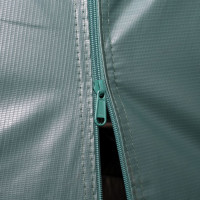 Produktbild för Vindskydd för boskap PVC 550 g/m² 3,3x3,2 m mörkgrön