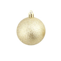 Produktbild för Julgranskulor 100 delar set 3/4/6 cm guld