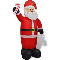 Produktbild för Uppblåsbar jultomte 240 cm