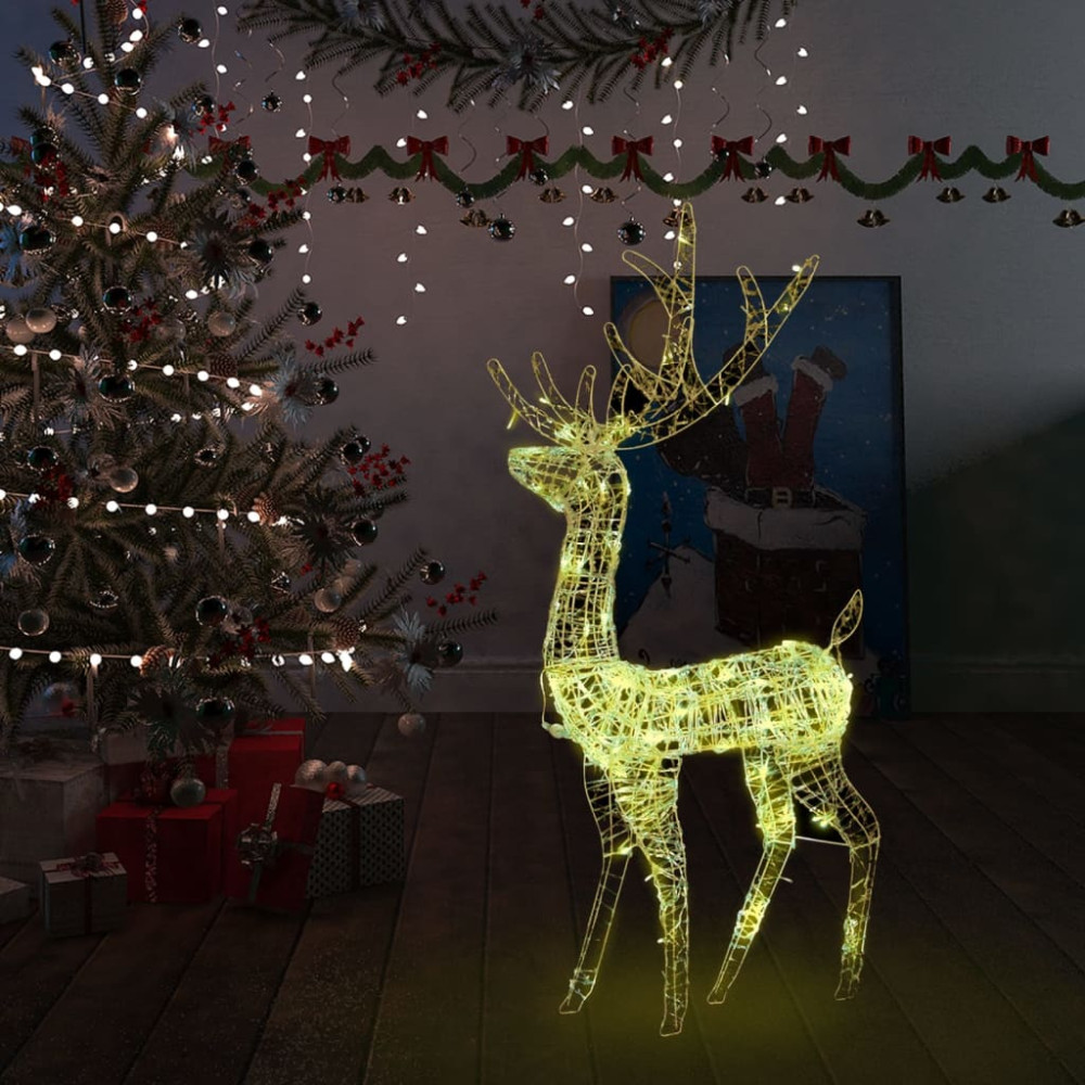 Produktbild för Juldekoration ren akryl 140 LED 120 cm varmvit