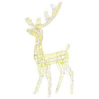 Produktbild för Juldekoration ren akryl 140 LED 120 cm varmvit