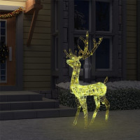 Produktbild för Juldekoration ren akryl 140 LED 120 cm varmvit