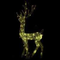 Produktbild för Juldekoration ren akryl 140 LED 120 cm varmvit