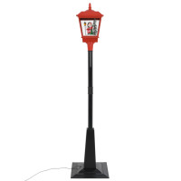 Produktbild för Gatlykta med jultomte 180 cm LED