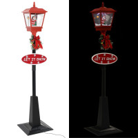 Produktbild för Gatlykta med jultomte 180 cm LED