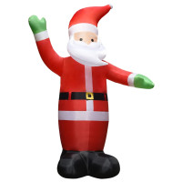 Produktbild för Uppblåsbar jultomte med LED IP44 4,5 m