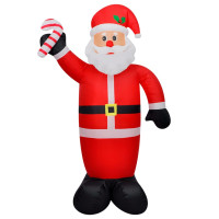 Produktbild för Uppblåsbar jultomte 120 cm