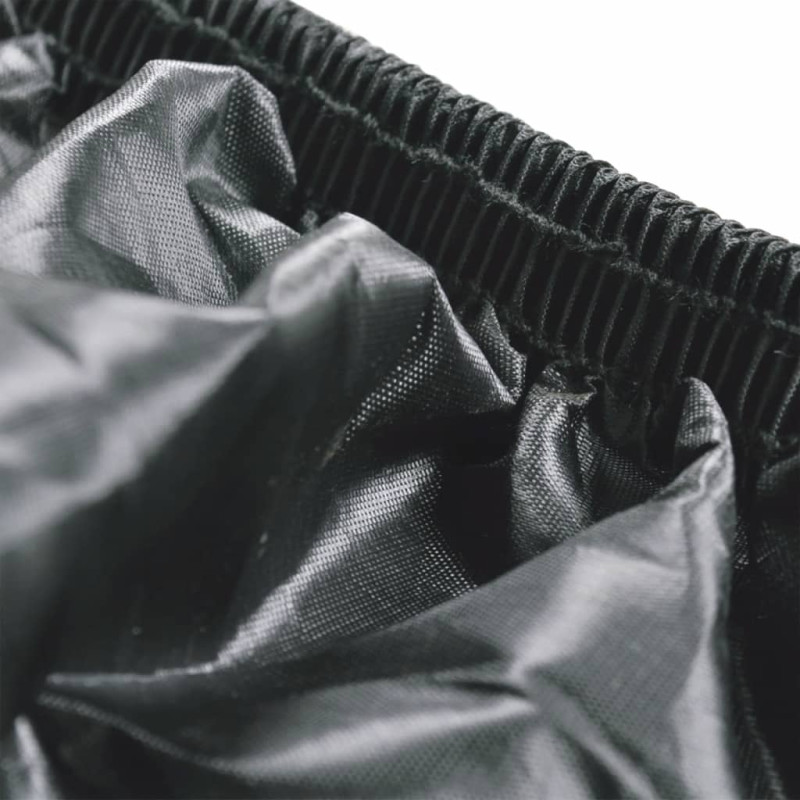 Produktbild för Motorcykelöverdrag grå polyester