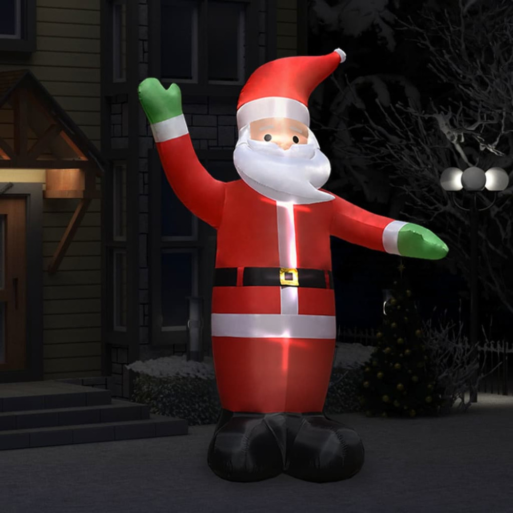 Produktbild för Uppblåsbar jultomte med LED IP44 3 m