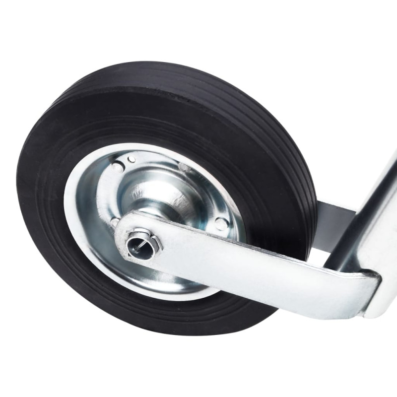 Produktbild för Stödhjul för släpvagn 48 mm galvaniserat stål