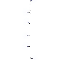 Produktbild för Ljusslinga med 1000 LED blå 100 m PVC
