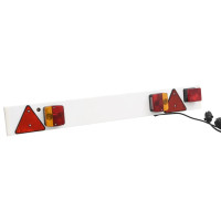 Miniatyr av produktbild för Släpvagnsbelysning röd 115x7x14 cm 12V klassisk glödlampa