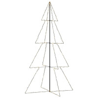 Produktbild för Ljuskon för julgran 360 LED inne/ute 143x250 cm