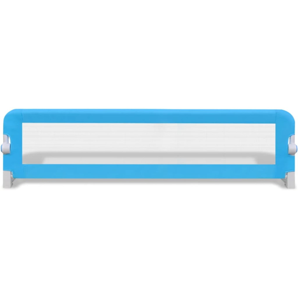 Produktbild för Sängskena för barnsäng 150 x 42 cm blå