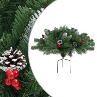 Produktbild för Konstgjord julgran grön 40 cm PVC