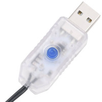 Produktbild för Ljusslinga med 400 LED flerfärgad pastell 40 m PVC