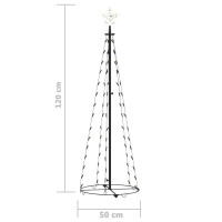 Produktbild för Julgranskon 70 varmvita LEDs 50x120 cm