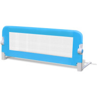Produktbild för Sängskena för barnsäng 102 x 42 cm blå