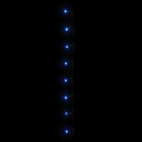 Produktbild för Ljusslinga med 2000 LED blå 200 m PVC