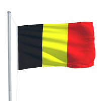 Produktbild för Belgiens flagga 90x150 cm