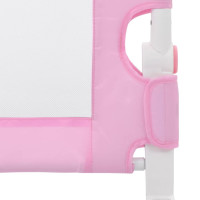 Miniatyr av produktbild för Sängskena för barn rosa 180x42 cm polyester