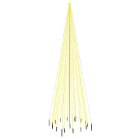 Produktbild för Julgran med markspett 1134 varmvita lysdioder 800 cm